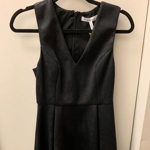 BCBGeneration Black Fit and Flare Dress Size 6